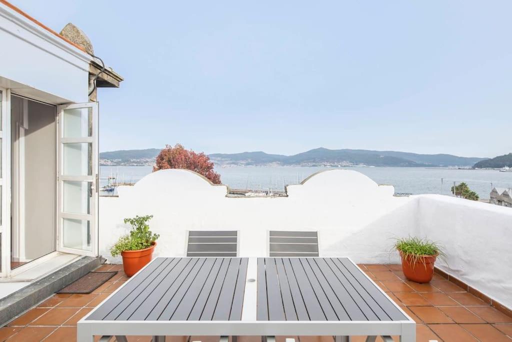 Centrico Atico Frente Al Mar Apartman Vigo Kültér fotó