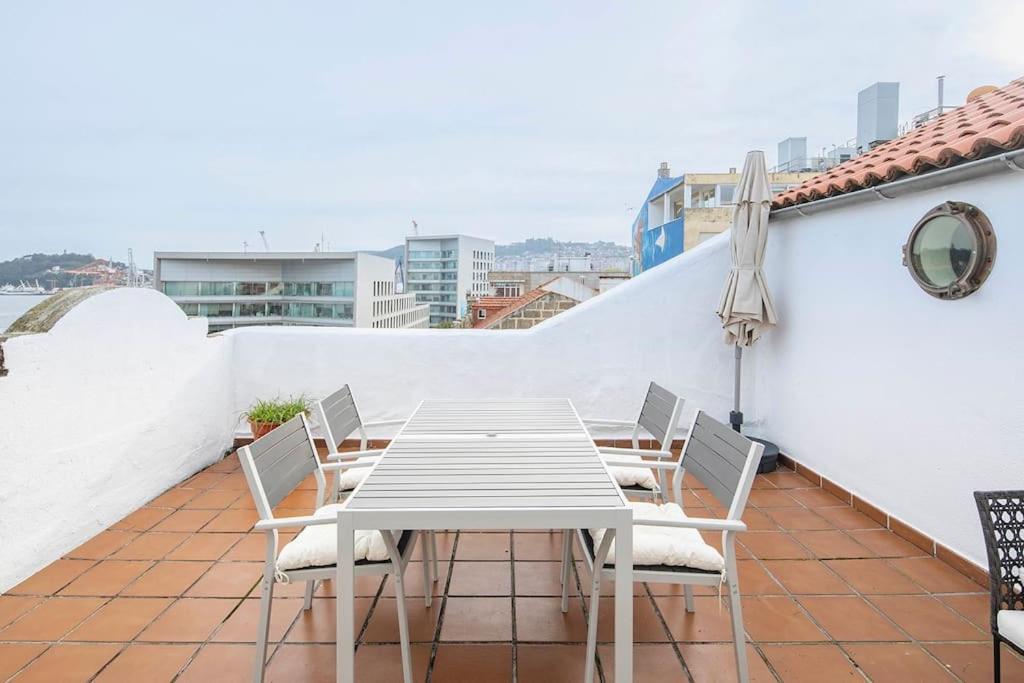 Centrico Atico Frente Al Mar Apartman Vigo Kültér fotó